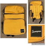Journeyman Insulated Cooler Backpack Gold Black Canvas Nwot Padded Straps. Fixed Price $32.95.