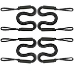 Bungee Mooring Rope Boat Accessories Docking Lines Pwc 4-5.5, Black. Fixed Price $37.11.