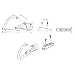 Seadog Boat Hook Buoy Snap Kit Large. Fixed Price $202.86.