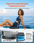 Vevor Kayak Seat, Pack 2" Thick, Universal Paddle Board With Back Support. Fixed Price $85.90.