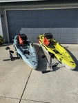 2021 Hobie Mirage Passport 10.5 Sit On Top Kayaks Trax Carts ++. Fixed Price $2000.00.