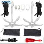 2 Complete Grapnel Anchor Kit For Small Boats Kayaks Pwc Jet Ski Paddle Boards. Fixed Price $19.21.