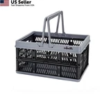 Zhjingyu Crates For Storage,plastic Baskets 11.9"X8"X6.1", Black. Fixed Price $22.35.