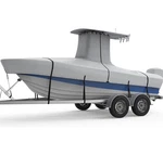 Rvmasking QX1101H Upgraded 1200D T-top Boat Cover 100% Waterproof Heavy Duty New. Fixed Price $179.99.