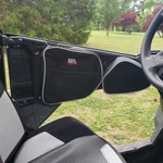 Kemimoto Utv Front Side Door Storage Bags W/knee Pad For Polaris Rzr Xp 1000 900. Fixed Price $35.87.