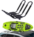 Ecotric Universal Kayak Roof Rack J-bar Hd Carrier 1 Pair, Black. Fixed Price $53.74.