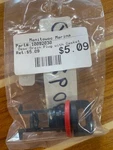 Hobie Plug With Gasket For Underseat Drains. Fixed Price $5.00.