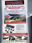 Malone Deluxe Kayak Carrier Nob Rooftop Transport Kit MPG152. Fixed Price $15.75.