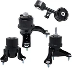 Ena Engine Motor And Trans Mount Set Of 4 Compatible With Toyota 2002 Black. Fixed Price $103.93.