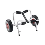 Kayak Cart - Canoe Dolly With Airless Tires, Aluminum Frame, And 140LB Capaci.... Fixed Price $61.09.