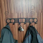 E30 Grill Coat Rack Steel Wall Mounted Hat Hanger Classic Euro Car. Fixed Price $35.00.