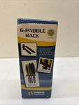 Suspenz 6 Pack Paddle Rack Black, 14". Fixed Price $39.99.