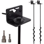 Vasgor Mobile Home Anchors - Ground Inches, 24" 2PCS (black). Fixed Price $42.98.
