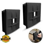 Tongass 2PK 4" Rv Bumper Plug End Cap Square Rubber Trailer Protective. Fixed Price $20.00.