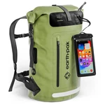 Earth Pak Waterproof Backpack Heavy Duty Hiking Roll-top Closure. Fixed Price $77.50.