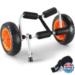 Vevor Kayak Cart 250LBS Capacity Foldable Dolly Aluminum Wheel All-terrain. Fixed Price $66.49.