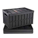 Vevor Collapsible Storage Bins With Lids Folding Stackable Containers 65L 3-PACK. Fixed Price $53.90.