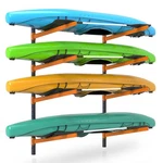 Uokrr Kayak Rack, Wall Mount Racks For Indoor Outdoor Storage, .... Fixed Price $120.75.