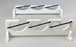 3 Fishing Rod Pole Reel Folding Holder Gunwale Boat Rack Bungee Low Profile. Fixed Price $79.99.