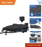 1200D Waterproof Boat Cover Fits 17-19FT Bass V-hull Fish Ski Runabout Heavy .... Fixed Price $162.98.