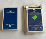 2 Vintage United Airlines Decks Playing Cards One Factory Sealed Royal Pacific. Fixed Price $6.00.