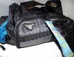 Angler Fishing Tackle Bag Soft Sided Hard Bottom Fieldteq Ft-sstb Shoulder Strap. Fixed Price $23.99.