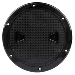 Seaflo Marine Circular Non-slip Screw Out Deck Plate Inspection 4", Black. Fixed Price $17.30.