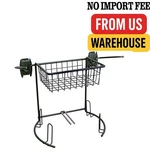 Organized Living - 7115501050 Activity Organizer Golf Rack And Basket Granite. Fixed Price $67.20.