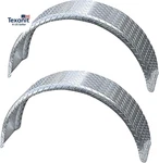 Trailer Fenders Single Axle Diamond Plated, Made Usa Aluminum. Fixed Price $209.67.