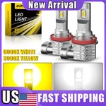 M4 H8/11/16JP Led Fog Light Canbus White&amber Bulb Car Drl Daytime Running Lamp. Fixed Price $49.38.